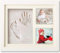 Cornice Impronte Neonato 5ª Generazione - Kit Impronte Mani e Piedi in Argilla Morbida - Regalo per Neonati con Portafoto da Tavolo e Parete