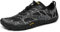SAGUARO Barfußschuhe Damen Herren Zehenschuhe Traillaufschuhe Weich Bequem Barfussschuhe Fitnessschuhe Männer Frauen Trainingsschuhe für Joggen Laufen Wandern, Ebenholz Schwarz, 45 EU