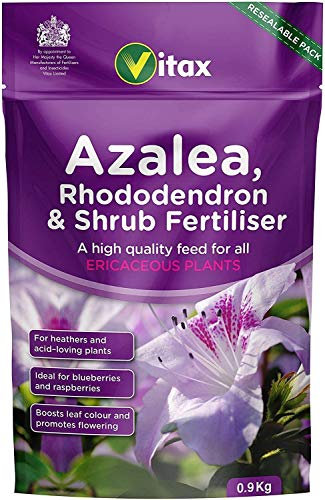 Vitax Ltd 2 X Azalea, Rhododendron & Shrub Feed 0.9KG Resealable Pouch