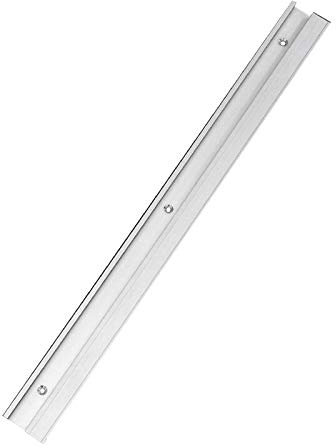 Aluminum Alloy 45 Type T-Slot T-Track Miter Track Jig Fixture Slot 45x12.8mm for Table Saw Router Table Woodworking Tool (400mm)