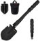 Pala Plegable Multifuncional,YOUNGDO 10-en-1 Pala Jardineria Antióxido 49cm Pala Plegable Militar Portátil Ligera Herramienta para Supervivencia, Jardín, Camping, Senderismo, al Aire Libre, etc.