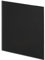 Bathroom Extractor Fan with Glass Front Panel - Pull Cord Timer Humidity Sensor (100mm / 4 Silent KWS with Timer, Square Matt Black - PTGBM)
