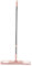 BBZY Deep Cleaning Mop, Flat Mop For Floor Cleaning, With Reusable Chenille Mop Head, Suitable Wet And Dry (Color : Pink)