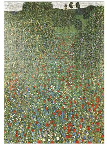 MyPuzzle Gustav Klimt's Mohnfeld (1907) - Premium 1000 Teile Puzzle - MyPuzzle Sonderkollektion von Æpyornis
