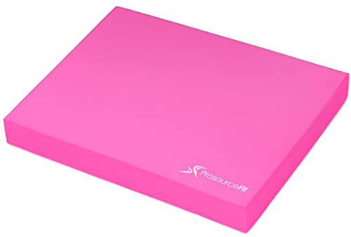 ProsourceFit Übung Balance Pad - Rutschfeste gepolsterte Schaumstoffmatte & Knieschoner für Fitness und Stabilitätstraining, Yoga, Physiotherapie