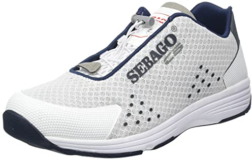 Sebago Herren Sea Sport Cyphon Zapato náutico, White, 44 EU