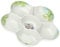 THUN, Antipastiera in Porcellana Decorata a Mano con Motivi Floreali Primaverili, Linea Fiori e Fantasia, ø 25 cm; h 3.5 cm