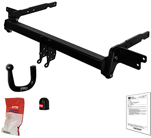 Witter Towbars Anhängerkupplung für Nissan Qashqai J11 (2018-2021) (inkl. Ad Blue Modelle) - Anhängerkupplung mit festem Schwanenhals