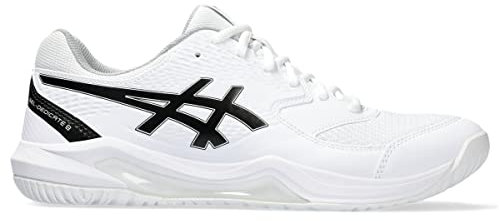 ASICS Dedicate 8 Hombres Zapatos de Tenis Azul Blanco