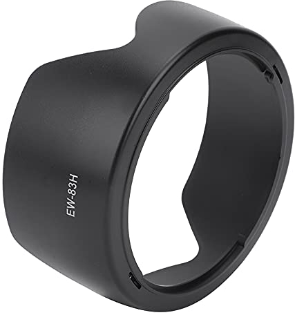 EF 24105mm Pare- EF 24105mm Pare- Pare- 2 Pièces EW83H Plastique Noir Monture D'appareil Photo Pare- adapté pour EF 24105mm F4L is USM