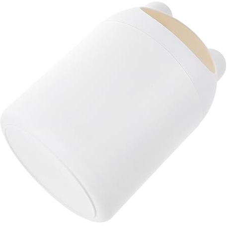 Cabilock Poubelle De Bureau Kawaii En Plastique Résistante à L'usure Petite Poubelle Carton Ours Pour Chambre Et Bureau 1pc Accessoire Pratique Et Décoratif