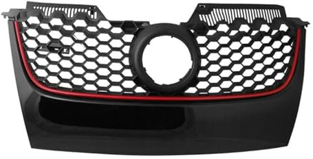 Rejilla de parachoques central delantera compatible con VW Golf 5 MK5 V GTI