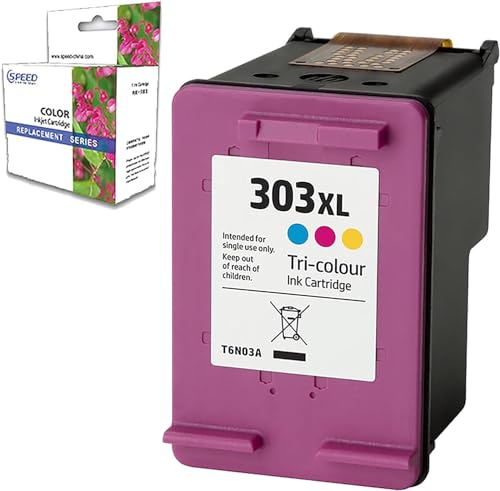 Kompatible Druckerpatrone Tintenpatronen für HP 303 XL Farbe 303XL Drucker Envy PHOTO 7130 6220 6230 7830 Tango X Smart, Zubehör für Drucker