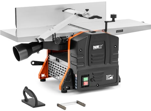 MSW MSW-WOBD-1500L Raboteuse 2 en 1 1500 W avec 2 lames 252 mm de largeur Rabot dégauchisseuse et dégauchisseuse