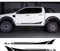 2PCS Autotür Seitenschweller Vinyl 4x4 Aufkleber, für Ford Ranger Raptor, für Isuzu DMA, für Nissan NAVARA, für Toyota Hilux Pickup Autozubehör