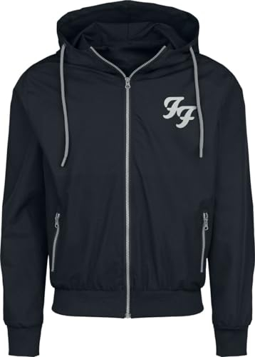 Foo Fighters Logo Männer Windbreaker schwarz L 100% Polyester Band-Merch, Bands