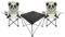 3er Kinder Campingmöbel Set Camping L52xB52xH46cm 1x Campingtisch + 2 Anglerstühle Textilen Outdoor mit Tasche
