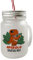 Aperolo Saufus Rex Mason Jar Henkel Trinkglas mit Deckel Aperol T-Rex Lustiger Dino-Print Ideal für Aperol Alkohol Party-Essential Esstisch-Deko Dinosaurier