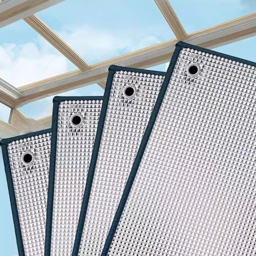 kufu01 7 Mm Dicke Fensterfolie Blickdicht Sichtschutzfolie,Sonnenschutz Dachfenster Verdunkelungsfolie Selbstklebend Fensterfolie für Zuhause und Büro,Isolierfolie mit Saugnapf (60x150cm/24 x59)