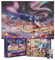 Lavievert Advent Calendar 2024 Christmas Jigsaw Puzzles, Aurora on Snowy Night Holiday Puzzle, 24-Day 1008 Pieces Puzzle Countdown to Christmas, Christmas Home Decor Family Gifts for Adults & Kids