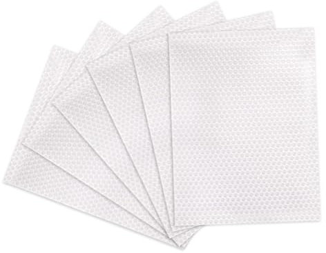 Pack of 20 Beeswax Candles, 20 x 15 cm Beeswax Plates, Candles Wax, Beeswax Plates for Candles, DIY Candles Making, Pure Beeswax for Handmade Candles Making (White)