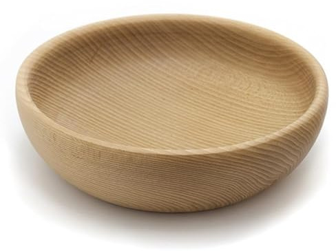 Holzfee Schale Holz Nussschale Holzschale Holzschüssel Salatschale (20 cm)