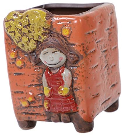 Yardwe Pflanztöpfe Aus Keramik Für Zimmerpflanzen Elegantes Zartes Design Blumentöpfe Mit Drainage Für Kakteen Und Blumen