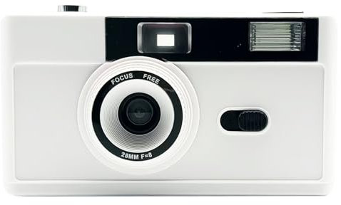 MALSSE 35mm Film Camera Disposables Vintage Camera 135 Film Fool with Flashing Light for Outdoor Wedding Birthday Christmas