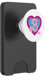 Barbie The Movie - Logo B Heart PopSockets PopWallet pour MagSafe