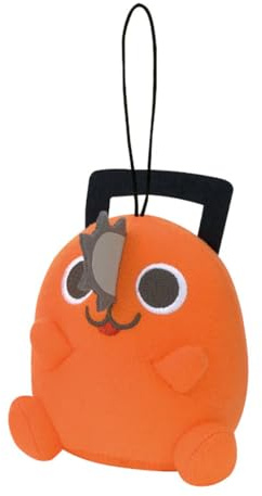 Banpresto Pochita Chainsaw Man Plush Toy, The Movie: Reze ARC, Sitting Plush Collection, 11 cm, BP29627P, Multicoloured, Collectable, Ideal for Anime Fans