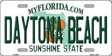 TNND Daytona Beach Florida Metall-Kennzeichenschild, 15,2 x 30,5 cm