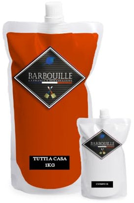Vernice epossidica bicomponente lucida/resina BARBOUILLE - Per piastrelle, terracotta, laminato, PVC - 1kg - Tutti a cas