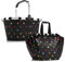 reisenthel Carrybag Einkaufskorb Einkaufstasche Easybag Shoppingtasche Korb Falttasche Einkaufskorb Picknickkorb Shoppingbag Klappkorb (dots)