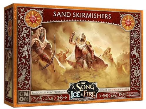 Cmon A Song of Ice and Fire Tabletop Miniatures Game Sand Skirmishers Unit Box | Strategy Game for Teens and Adults | Ages 14+ | 2+ Players | Average Playtime 45-60 Minutes, Multicolor (SIF702)