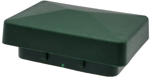 RHEHAG Pfostenkappe KU Dachform flach 60x40 mm 10 Stück (grün)