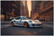 Printonia Leinwand-bild 120x80cm Porsche Need for speed Sportwagen GTA Abstrakt Art Bilder Dekoration Wandbild Kunstdruck Automobil Deko