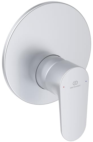 Ideal Standard A7349SI Cerafine O Brausearmatur Unterputz für 1 Funktion, Dusche Einhebelmischer Duscharmatur, Silber (Silver)