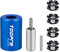 GZLFH Fahrradgabel Sternmutter, Headset Sternmutter Hülse Kernstange Zubehör Kit Fahrrad Installation Einstell Reparaturwerkzeug für 22.2, 25.4 und 28.6mm