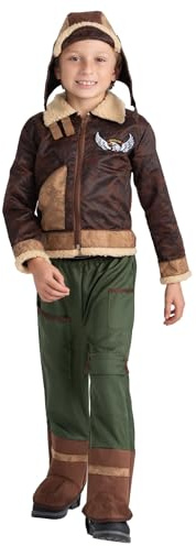 Dress Up America Costume Da Aviatore Per Bambini - Set Da Pilota Da Caccia Per Ragazzi E Ragazze