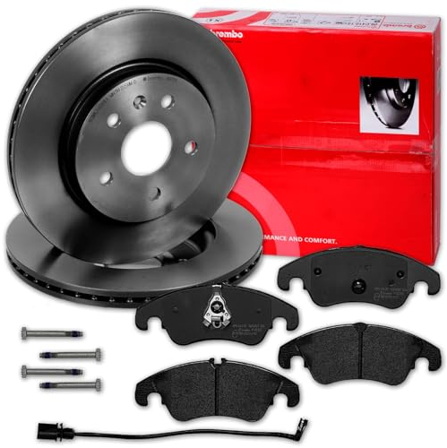 Bremsscheiben 345mm + Beläge vorne für A6 A7 C7 4G Limo Avant