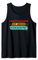 Lustiges Retro Therapie Krafttraining Tank Top