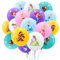 Globos Látex 42 Piezas, Decoración de Globos Princesa, Cumpleaños Princesas para Niños Fiesta, Fiesta de Graduación, Princess Fiesta Temática