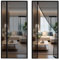 Tenda Zanzariera Porta Magnetica, 105x255cm Tenda Zanzariera Finestra, Chiusura Automatica Adsorbimento Magnetico Totalmente Magnetica, per Porte D'Ingresso Porte Cortili Nero