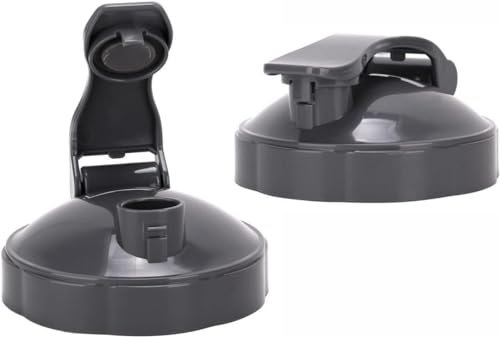 DRELD 2 Flip Top to-go Lids - Replacement for Nutribullet 600w & 900w Blender Jug Blender Accessory