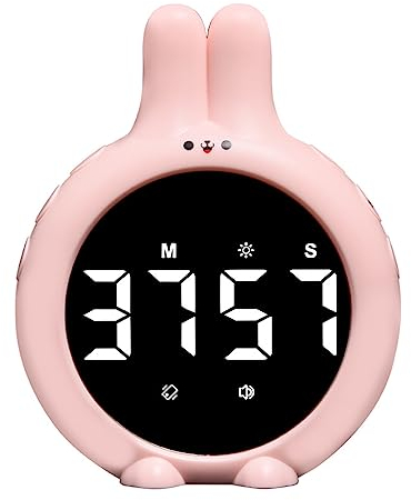 Minuteur de cuisine numérique LED pour la cuisine, la douche, l'étude, chronomètre, réveil, magnétique, compte à rebours, minuteur d'entraînement, minuterie programmable petite minuterie de rappel de