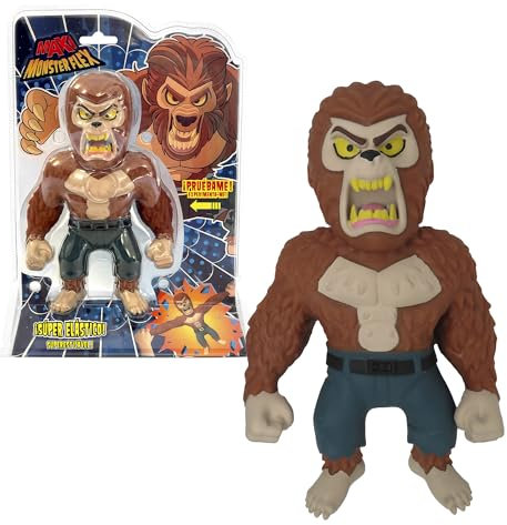 Bizak MonsterFlex Maxi Werwolf-Figur, 21 cm, Monster, super ausziehbar und elastisch, 3 zum Sammeln, für Erwachsene Fans Sammler und Kinder ab 4 Jahren (64390002-2)