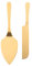 Hoement 1 Set Kuchen Set Kuchen Backschaufel Küchenbedarf Hochzeitstortenschneider Spatel Metall Kuchenschneider Kuchenschneider Party Kuchenheber Kuchenbedarf Küche