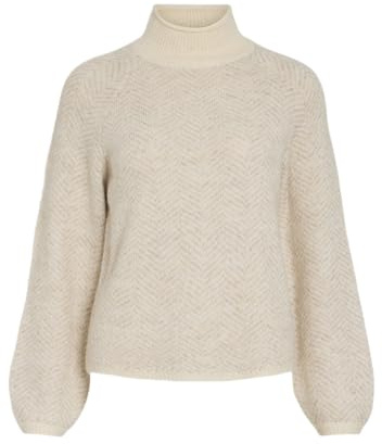 Vila Female Strickpullover Stehkragen | Knitted Pullover