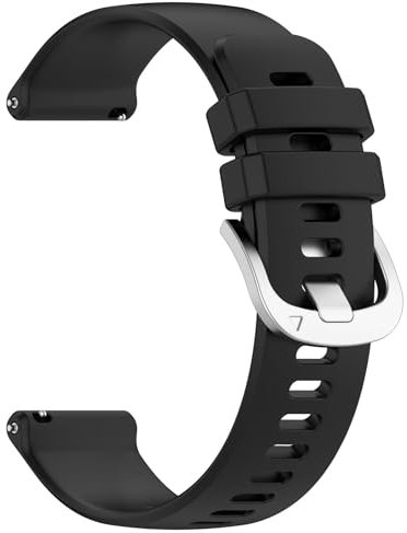 Panda Bobo for Reflex Active Series 25 Silicone Replacement Watch Band Sports Strap (Black Classic)