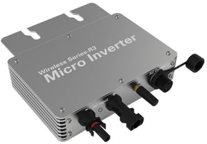 PAGJHRFJG Onduleur Solaire 400W Grid Tie MPPT Micro Inverter 230V/120V avec Support WIFI pour Système de Génération de Puissance Photovoltaïque Extérieur